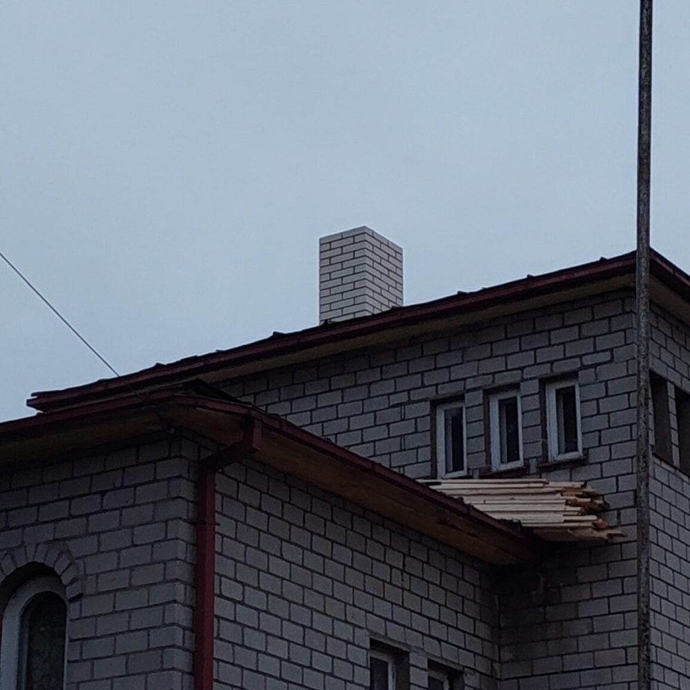 Korstnapitsi ehitus Vana-Pärnus. Pärnu, Pärnumaa